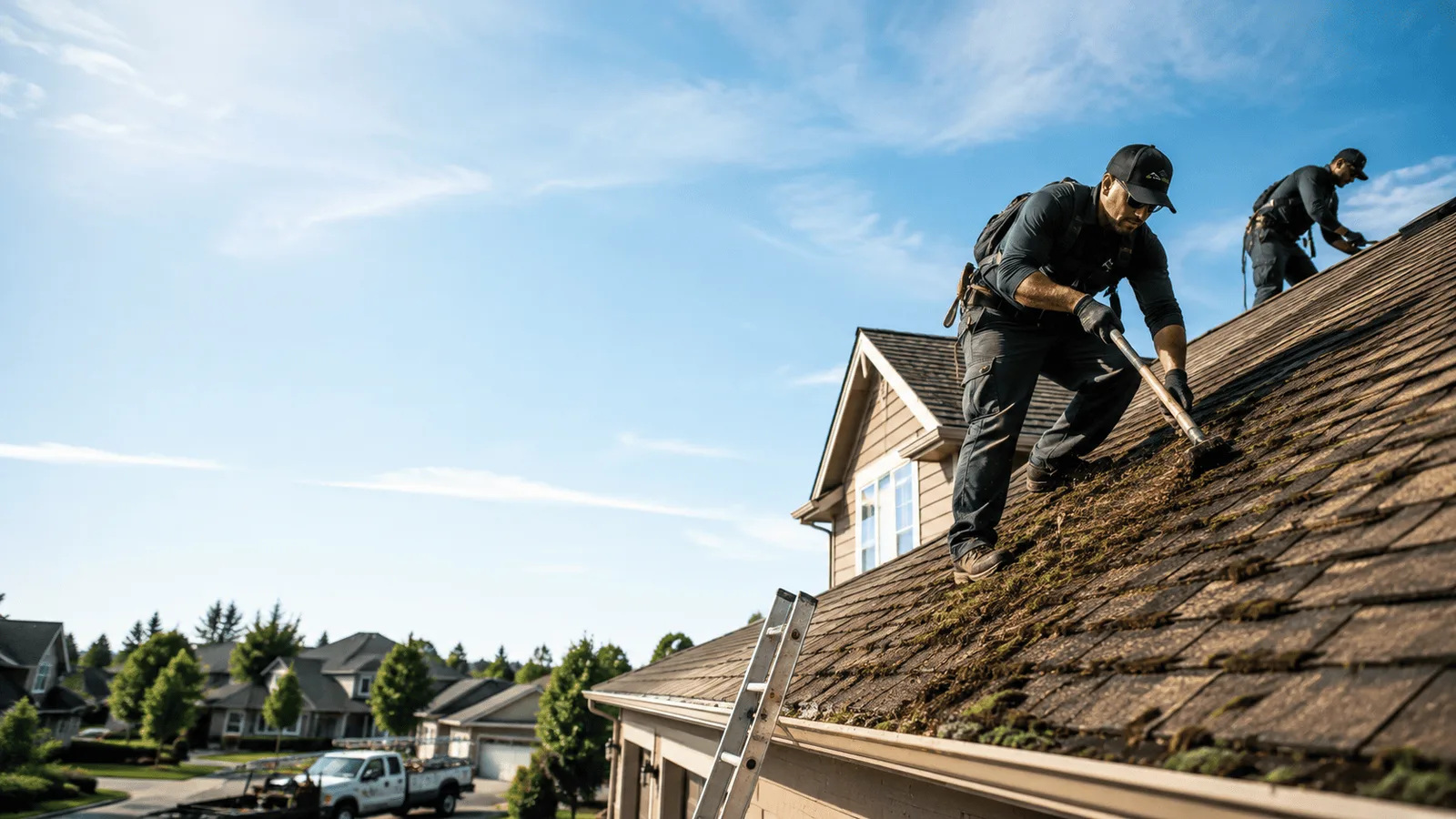 Roof Moss Removal in Moorhead, MN near me